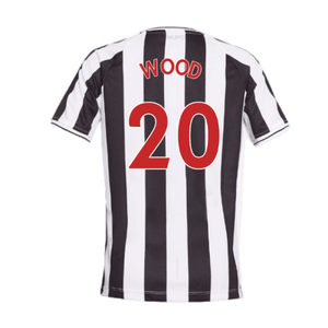 Newcastle United 2022-23 Home Shirt (Sponsorless) (M) (Excellent) (WOOD 20)_1