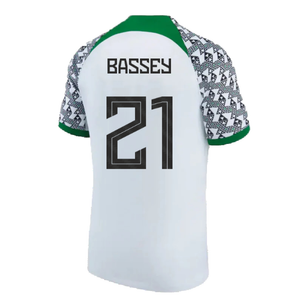 Nigeria 2021-2023 Away Shirt (M) (Excellent) (Bassey 21)_1