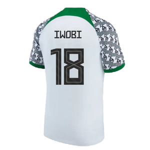 Nigeria 2021-2023 Away Shirt (L) (Excellent) (IWOBI 18)_1