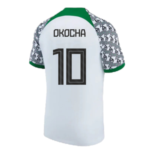 Nigeria 2021-2023 Away Shirt (S) (Excellent) (OKOCHA 10)_1