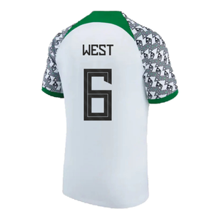 Nigeria 2021-2023 Away Shirt (L) (WEST 6) (Excellent)_1