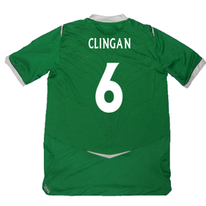 Northern Ireland 2008-09 Home Shirt (L) (Excellent) (Clingan 6)_1