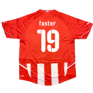 Olympiakos 2010-11 Home Shirt (M) (Good) (Fuster 19)_1