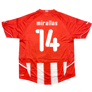 Olympiakos 2010-11 Home Shirt (M) (Good) (Mirallas 14)_1