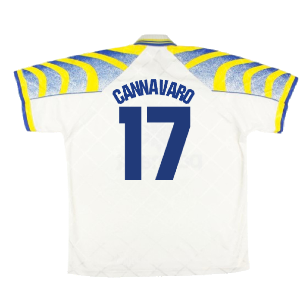 Parma 1995-97 Home Shirt (Very Good) (Cannavaro 17 Parma 1995-97 Home Shirt (Very Good) (Cannavaro 17