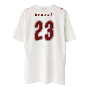Poland 2008-09 Home Shirt (XXL) (Excellent) (Brozek 23)_1