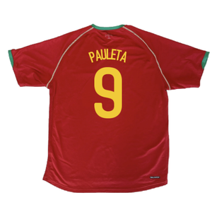 Portugal 2006-08 Home Shirt (XL) (Excellent) (PAULETA 9)_1