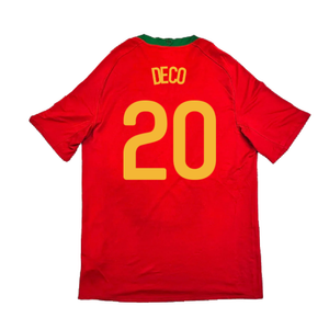 Portugal 2008-10 Home Shirt (M) (Very Good) (Deco 20)_1