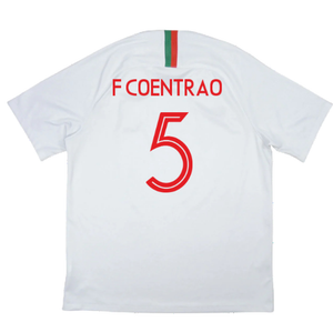 Portugal 2018-19 Away Shirt (L) (F Coentrao 5) (Good)_1