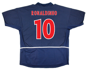 PSG 2002-03 Home Shirt (Very Good) (RONALDINHO 10)_1