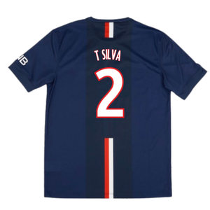 PSG 2014-15 Home Shirt (L) (Good) (T Silva 2)_1