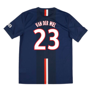 PSG 2014-15 Home Shirt (L) (Good) (Van Der Wiel 23)_1