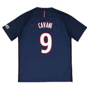 PSG 2016-17 Home Shirt (S) (Very Good) (Cavani 9)_1