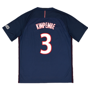 PSG 2016-17 Home Shirt (M) (Excellent) (Kimpembe 3)_1