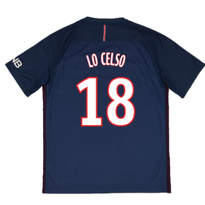 PSG 2016-17 Home Shirt (M) (Good) (Lo Celso 18)_1