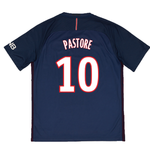 PSG 2016-17 Home Shirt (M) (Excellent) (Pastore 10)_1