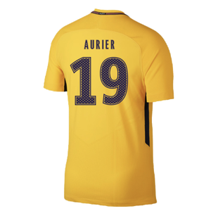 PSG 2017-18 Away Shirt (S) (Fair) (Aurier 19)_1