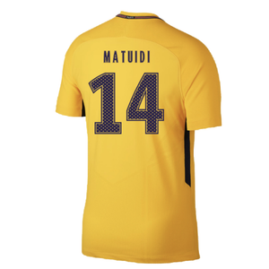 PSG 2017-18 Away Shirt (S) (Fair) (Matuidi 14)_1