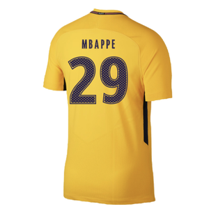 PSG 2017-18 Away Shirt (S) (Fair) (Mbappe 29)_1