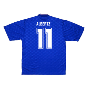 Rangers 1987-90 Home Shirt (S) (Very Good) (ALBERTZ 11)_1