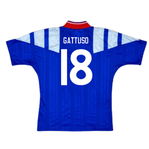 Rangers 1992-94 Home Shirt (S) (Good) (GATTUSO 18)_1