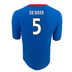 Rangers 2003-2004 Home Shirt (XXL) (Excellent) (De Boer 5)_1