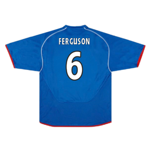 Rangers 2005-06 Home Shirt (Very Good) (FERGUSON 6)_1