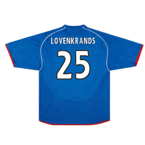 Rangers 2005-06 Home Shirt (XL) (Very Good) (Lovenkrands 25)_1