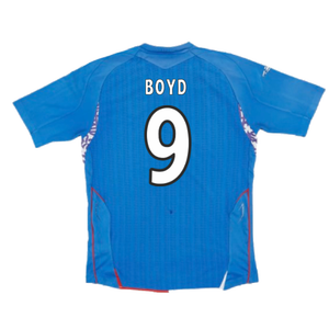 Rangers 2007-08 Home Shirt (Excellent) (Boyd 9)_1