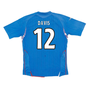 Rangers 2007-08 Home Shirt (Excellent) (Davis 12)_1