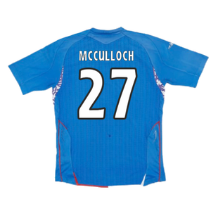 Rangers 2007-08 Home Shirt (Excellent) (McCulloch 27)_1