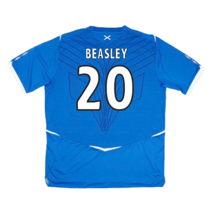 Rangers 2008-09 Home Shirt (Very Good) (Beasley 20)_1