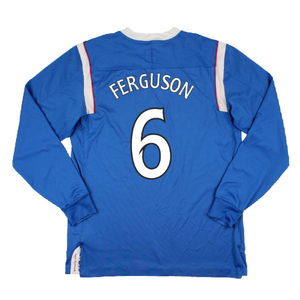 Rangers 2011-12 Home Long Sleeve Shirt (Sponsorless) (S) (Good) (Ferguson 6)_1