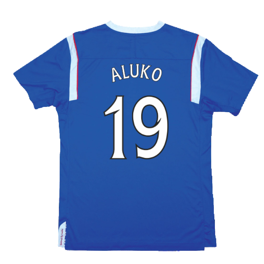 Rangers 2011-12 Home Shirt (Good) (Aluko 19)_1