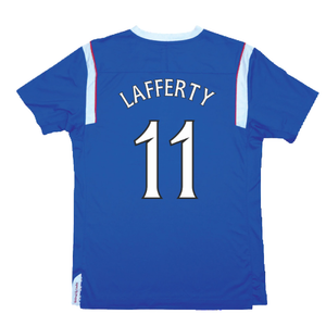 Rangers 2011-12 Home Shirt (L) (Very Good) (Lafferty 11)_1