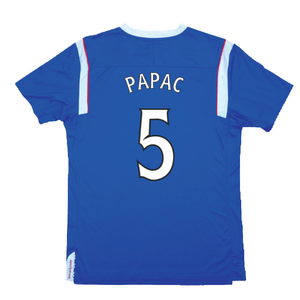 Rangers 2011-12 Home Shirt (Good) (Papac 5)_1