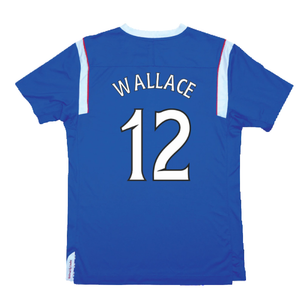 Rangers 2011-12 Home Shirt (Good) (Wallace 12)_1