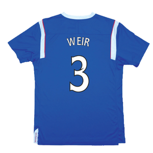 Rangers 2011-12 Home Shirt (Good) (Weir 3)_1