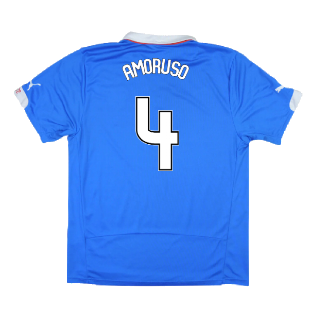 Rangers 2014-15 Home Shirt ((Excellent) L) (AMORUSO 4)_2