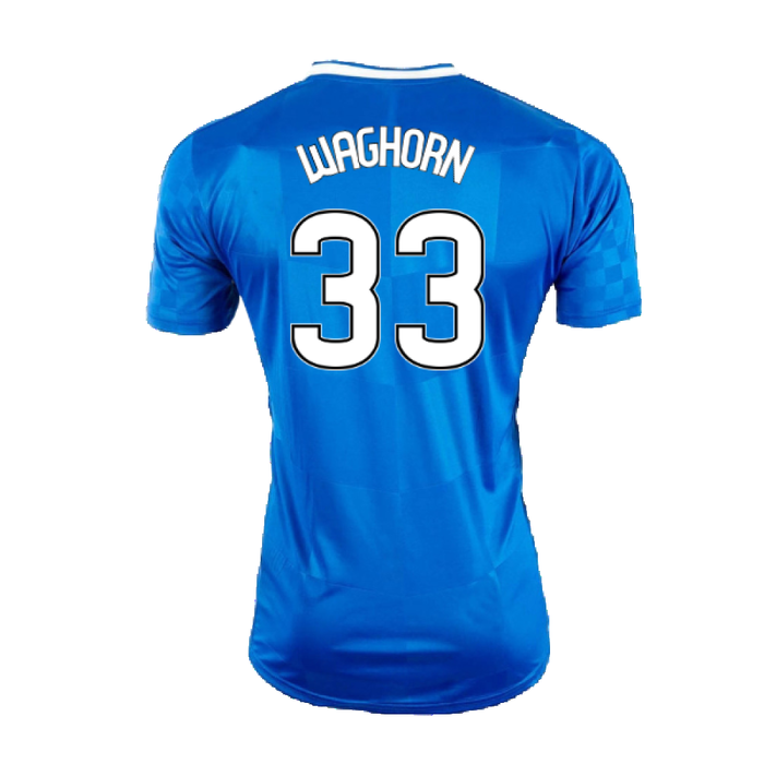 Rangers 2016-17 Home Shirt (XXL) (Fair) (Waghorn 33)