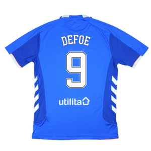 Rangers 2018-19 Home Shirt ((Excellent) L) (DEFOE 9)_2