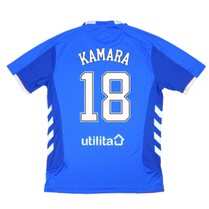 Rangers 2018-19 Home Shirt ((Excellent) L) (Kamara 18)_2