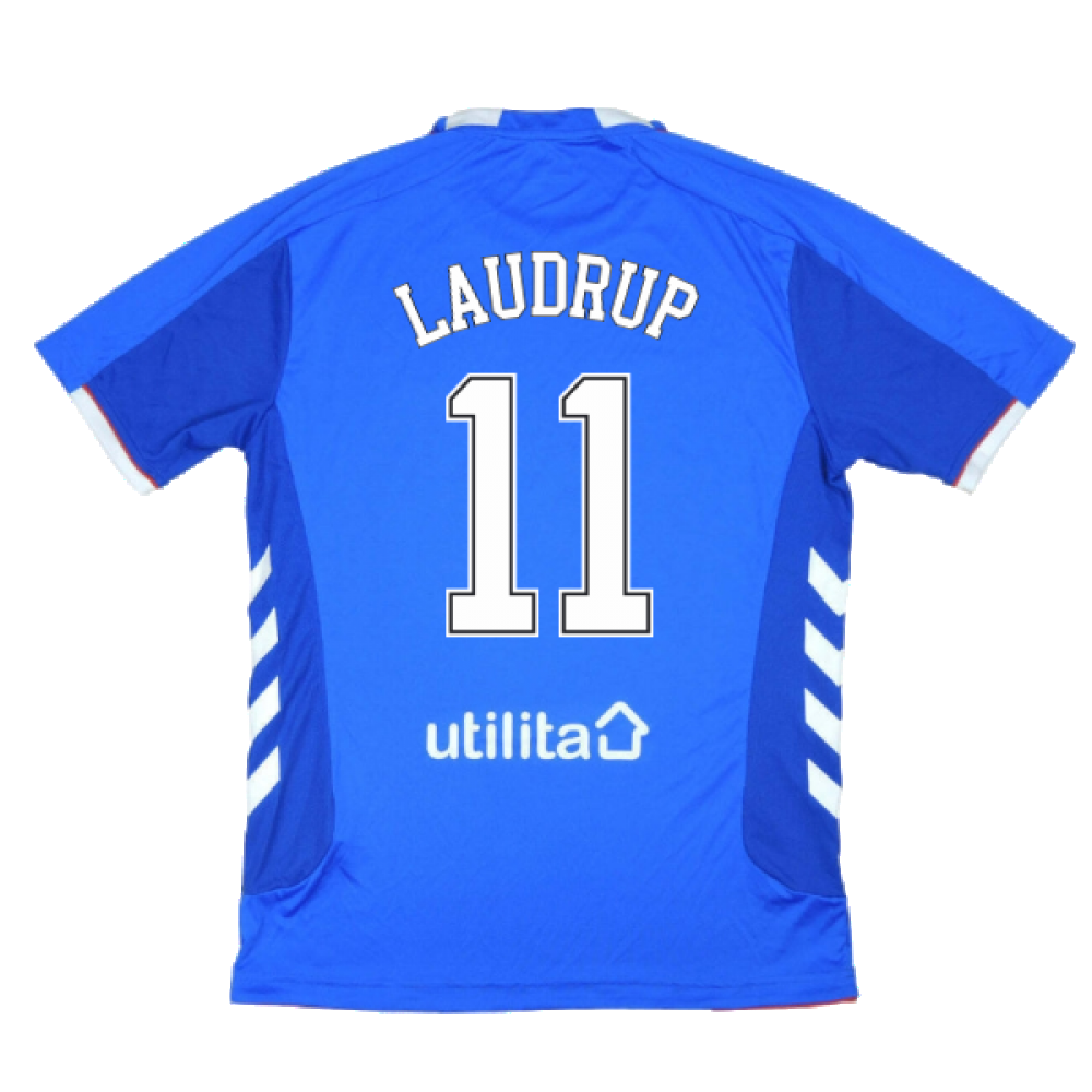 Rangers 2018-19 Home Shirt ((Excellent) L) (LAUDRUP 11)_2