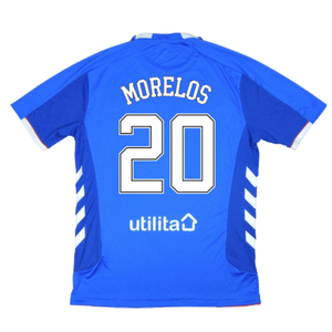 Rangers 2018-19 Home Shirt ((Excellent) L) (MORELOS 20)_2