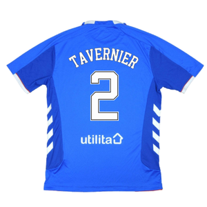 Rangers 2018-19 Home Shirt ((Excellent) L) (TAVERNIER 2)_2