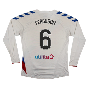 Rangers 2018-19 Long Sleeve Away Shirt (XS) (Excellent) (FERGUSON 6)_1