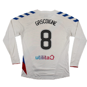 Rangers 2018-19 Long Sleeve Away Shirt (XS) (Excellent) (GASCOIGNE 8)_1