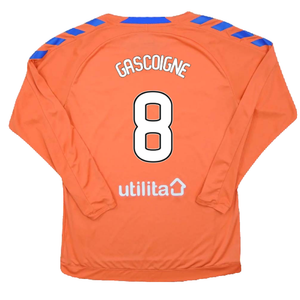 Rangers 2018-19 Long Sleeve Third Shirt (S) (Excellent) (GASCOIGNE 8)_1