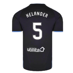 Rangers 2019-20 Away Shirt (Sponsorless) (2XLB) (Helander 5) (BNWT)_1