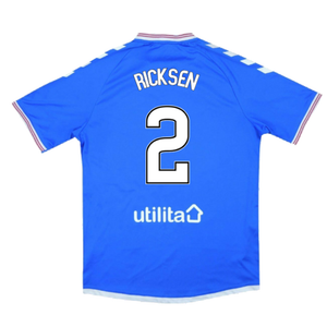 Rangers 2019-20 Home Shirt (Very Good) (RICKSEN 2)_1